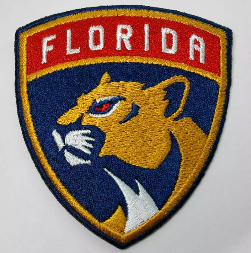 Florida Panthers Logo Iron on Patch 7.9cmx7cm